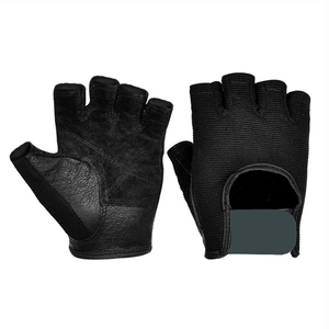 Guantes de levantamiento de pesas de cuero Unisex duraderos para entrenamiento de gimnasia y entrenamiento físico uso deportivo guantes de levantamiento de pesas - Product Image 5