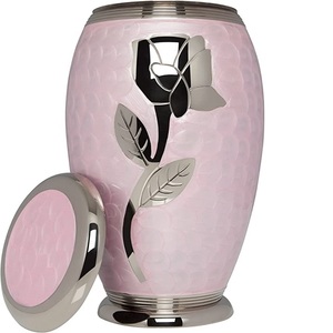 Urna funeraria personalizada hecha a mano con grabado, urna de cremación de Metal y plata para cenizas humanos, para hombres y mujeres adultos - Product Image 5