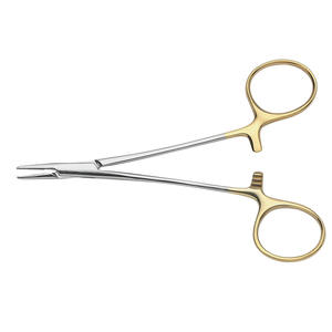 Dispositivo de Sujeción Manual de Agujas de Sutura de Acero Inoxidable, Aguja de Fijación de Ortodoncia de Dientes Completos para Uso Dental - Product Image 1