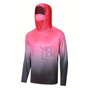 Vente en gros en ligne Nouvelle performance Sweats à capuche de pêche à manches longues Logo gratuit Nouvel emballage Sweats à capuche de pêche respirants personnalisés - Product Image 1