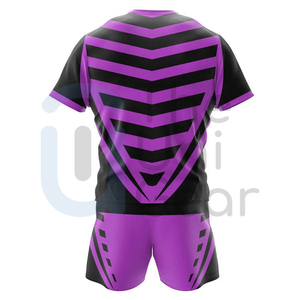Nouveauté Maillot et short de rugby de haute qualité pour hommes, vêtements de sport élégants, uniformes d'équipe en vrac, vente en gros de vêtements de rugby et de football - Product Image 2