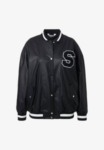 Veste de style universitaire tendance avec col rabattu, veste de baseball en chenille brodée pour homme, style streetwear - Product Image 5
