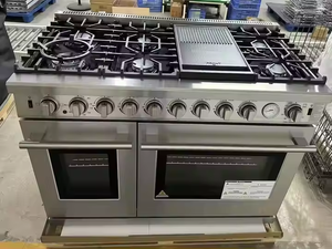 Venta de Fábrica: Horno Independiente de Lujo Personalizado de 48 Pulgadas, Estufa de Gas de 7 Quemadores, Horno de Alta Calidad para Restaurantes Comerciales - Product Image 2