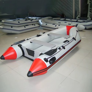 เรือยางเป่าลม PVC แบบ23ft 7เมตรเรือตกปลาอลูมิเนียมแข็งพร้อมคอนโซล