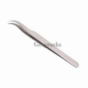 Pince à cils en acier inoxydable de marque privée de haute qualité Outils d'extension de cils à pointe pointue - Product Image 4