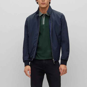 เสื้อโปโลผู้ชายแขนสั้นลำลองทรงสลิมฟิตเสื้อโปโลผ้าฝ้ายลายขวาง2025 - Product Image 4