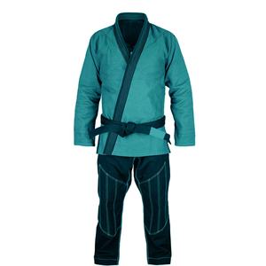 2024 BJJ Gis avec broderie et étiquettes personnalisées, coutures contrastées, cordon de serrage, boucles, évents latéraux (rouge, blanc, bleu, noir, marine) - Product Image 4