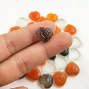 จี้หินอัญมณีรูปหัวใจแบบหลวมสำหรับทำเครื่องประดับแบบ DIY ในราคาจำนวนมาก - Product Image 3