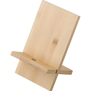 Supporto per Smartphone Ecologico in Bambù, Artigianato in Legno per Gadget - Product Image 3