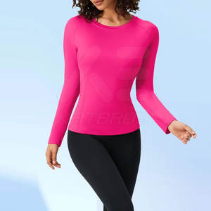 Pakistán Fabricante Nuevo estilo Mujeres Scrub Undershirts Spandex Poliéster Mujeres Scrub Undershirts - Product Image 4