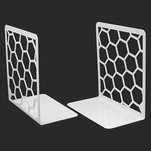 ที่ตั้งหนังสือโลหะสำหรับตกแต่งบ้านสีทองหรูหราออกแบบใหม่ชั้นวางหนังสือที่ทนทานหนังสือหนังสือหนังสือหนังสือหนังสือหนังสือเหล็กรูปลักษณ์ที่ไม่เหมือนใคร - Product Image 2