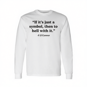 Camiseta de Manga Larga con Símbolo del Infierno, Producto Promocional Cristiano con la Imagen de Jesús - Product Image 3