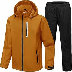 Chaqueta de lluvia impermeable ligera Chaqueta de concha suave Impermeable con capucha para chaqueta de lluvia cortavientos cargada por Dress Sports - Product Image 1