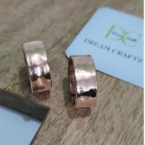Trendy Fashion Jewellery <b>Ring</b> Magnetic Polished Pure Copper Thumb <b>Ring</b> Unisex Antique Imitation High Quality Copper Therapy - Product Image 2