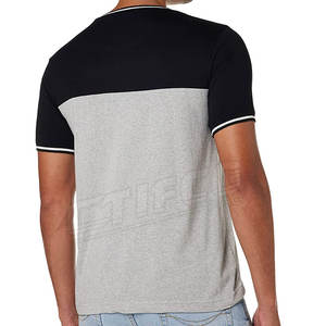 Est Rice arroz stustom uogo rinenjuagadora ontrast RIM T-hirt holholesale ate Lain asasual onontrast RIM-Hirt Hiro Men - Product Image 2