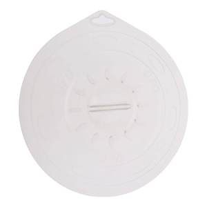 Tapa de Silicona Blanca Translúcida Muy Útil con Ventosa (24cm) Utensilio de Cocina de Silikomart Modelo 72250860062 - Product Image 3