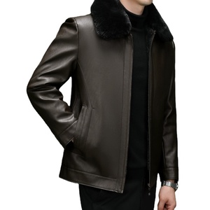 High Quality Polyester Quilted Hooded <b>Mandarin</b> <b>Collar</b> Men's Autumn Winter Thickened Warm Business Casual <b>Jacket</b> Pattern Front - Product Image 2