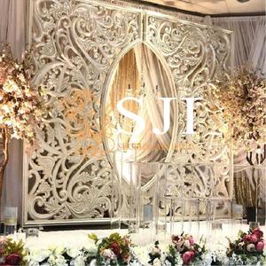 กรอบแต่งงานไฟเบอร์พับได้ตกแต่งอย่างหรูหราสำหรับวันพิเศษของคุณ - Product Image 4