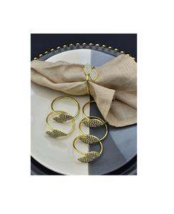 Servilletero de metal forjado a mano con aspecto vintage adornado para decoraciones de eventos de alta gama comedor de lujo o fiestas Rústicas - Product Image 6