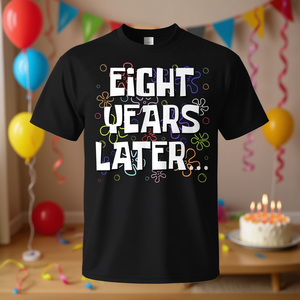 T-Shirt con Memes 'Ottimi Anni' per Bambini di 8 Anni, Personalizzabile per Celebrazioni di Compleanno, Maglietta Promozionale - Product Image 3