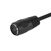 Extension MIDI Din Câble adaptateur MIDI 5 broches DIN mâle vers femelle Audio MIDI/at pour clavier, synthétiseur, orgue, piano, guitare