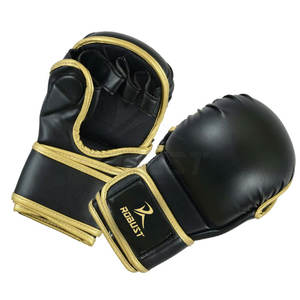 Gants de MMA en cuir pour la boxe et l'entraînement aux arts martiaux avec une fixation antidérapante et un design confortable - Product Image 6