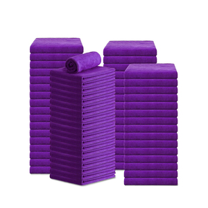 Ensemble de serviettes de bain en coton éponge 100 % de luxe pour hôtel, vente en gros au Pakistan, serviettes de cheveux de haute qualité pour salle de bain et salon de beauté - Product Image 4