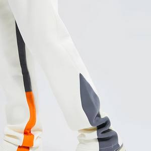 Nuevo estilo de ropa de calle para hombre, chándal acampanado ajustado, 100% de algodón, talla adulta, 2 uds., conjunto de logotipo personalizado, transpirable, estampado sólido - Product Image 4