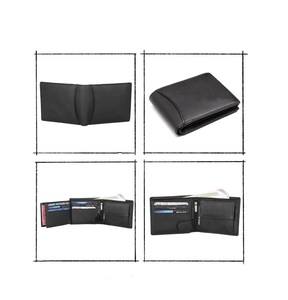 <b>Best</b> Selling <b>Men's</b> Customizable Genuine Leather Wallet High Quality with Logo Pattern RFID Feature New Arrival for Meetings - Product Image 5