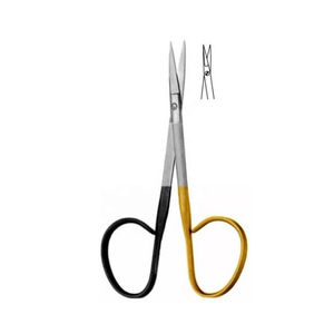 Tijeras Iris Rectas Reutilizables, Juego de Instrumentos Quirúrgicos Manuales de Acero Inoxidable con Punta Afilada y Mango para Uso Profesional - Product Image 4