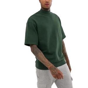 Camiseta de alta calidad de algodón pesado orgánico 100% para hombre, camisetas orgánicas, camiseta para hombre, Camiseta de algodón puro personalizada - Product Image 5