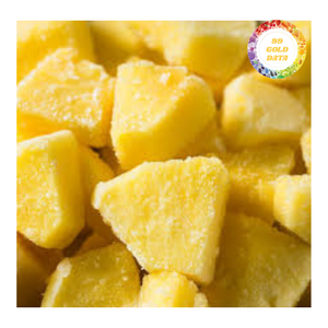 Rodajas de Piña Orgánica Congelada de Alta Calidad, Envasadas al Vacío y a Granel, Naturalmente Dulces y Jugosas para Smoothies y Postres - Product Image 1