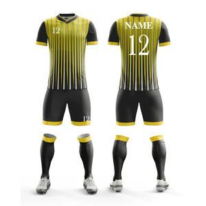 ชุดเสื้อกางเกงฟุตบอลทำจากโพลีเอสเตอร์100% ชุดตัดอัตโนมัติสำหรับผู้ใหญ่ใช้ได้ทั้งชายและหญิง - Product Image 1