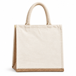 Bolsa Térmica de Lona Aislante Natural de 12x13.5x6.5, 310 GSM, con Logotipo Personalizado, para Almuerzo, Picnic, Transporte de Alimentos, PriGlob Exim - Product Image 2