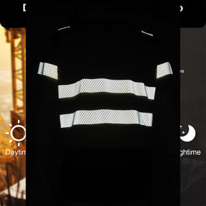 เสื้อใส่ทำงานผ้าฝ้ายสะท้อนแสงแบบมีบริการ OEM เสื้อใส่ทำงานทำจากผ้าคอตตอน - Product Image 3