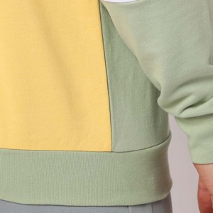 ชุดวอร์มผ้าคอตตอนโอเวอร์ไซส์สำหรับผู้ชายและผู้หญิงชุดวอร์มเสื้อสวมหัวแนวสตรีท100% สีบล็อกสีใหม่สำหรับฤดูใบไม้ร่วง - Product Image 4