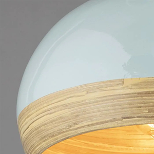 Pantalla de bambú hilado azul moderna más vendida, estilo antiguo, decoración del hogar, artesanía de Vietnam, diseño de transición al por mayor - Product Image 3