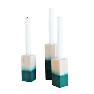 เคลือบดีบุกสามารถที่เป็นเอกลักษณ์ที่วางเทียนทีไลท์เซรามิกเชิงเทียนเชิงเทียนเรซิ่นเชิงเทียนร้านอาหารงานแต่งงานหรูหราวินเทจ - Product Image 4