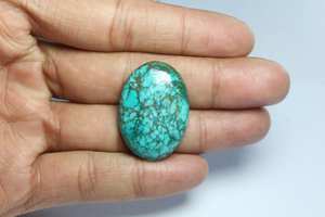 คุณภาพสูง 100% เทอร์ควอยซ์สีฟ้าธรรมชาติ Cabochon หินปรับเทียบแบบหลวมสําหรับเครื่องประดับใช้ในราคาไม่แพงขายจํานวนมาก - Product Image 6