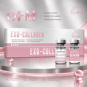 Sérum facial au collagène, ampoule hydratante et raffermissante, essence de soin de la peau, fabrication OEM ODM, étiquette privée - Product Image 1