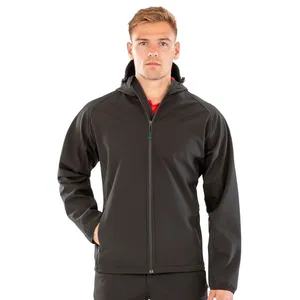 Attrezzatura da Escursionismo Sostenibile in Softshell Riciclato Stampabile e Sacca Impermeabile Ecologica per Merchandising - Product Image 1