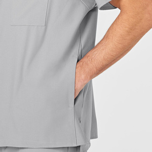 Conjuntos de uniformes de exfoliación para médicos y enfermeras, trajes médicos de Spandex \ poliéster, ropa cómoda para Hospital - Product Image 3