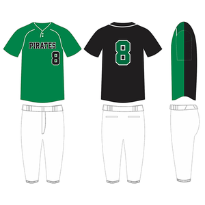 Uniformes de Softbol Personalizados Transpirables 100% Poliéster para Mujer, Venta al por Mayor, Manga Corta, Unisex - Product Image 6