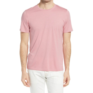 Venta caliente tarifa barata hombres camiseta duradera de punto antiarrugas transpirable ecológico hecho a medida manga corta cómodo nuevo - Product Image 4