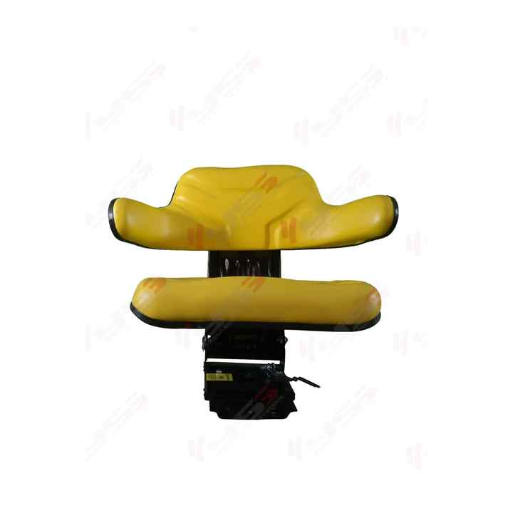 Yellow Pa110 Compatible 5-Angle Fixed Armrest Forward-Backward Slide Adjustable Tractor Seat Assembly Glove