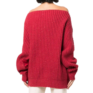 Lady Acid Wash Sweatshirt Fabricant Cotton Pullover Sweaters Oversized Distressed Crewneck Femme - Product Image 4