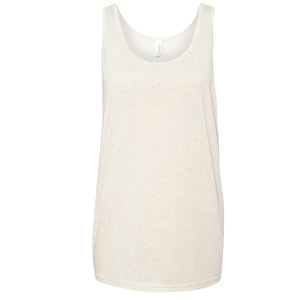 Camisetas sin mangas de algodón 52% poliéster, logo de impresión de pantalla personalizada, peinado, 48% - Product Image 1