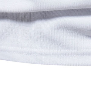 Vente en gros de polo grande taille pour hommes T-shirt en coton sport avec logo personnalisé en tricot à motif uni en polyester vierge et imprimé golf - Product Image 5