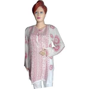 Alta calidad alta calidad Om Kurta 100% tela de algodón precios al por mayor ropa Lisa personalizada Anti Technics artículo estilo para exportación - Product Image 1