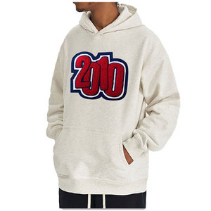 Pull-over en coton personnalisé avec logo personnalisé Sweats à capuche pour hommes avec impression de haute qualité Sweat à capuche brodé lourd grande taille - Product Image 4